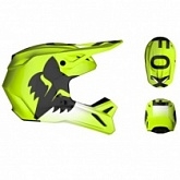 Шлем FOX V1 Shield Flo Yellow
