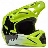 Шлем FOX V1 Shield Junior Flo Yellow