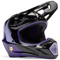 Шлем FOX V3 Drip Black/Purple