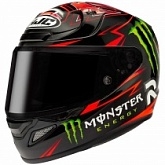 Шлем HJC Rpha 12 Quatrararo Replica MC1 Black/Red/Green
