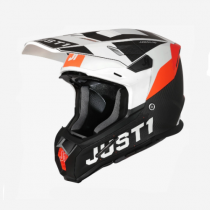 Шлем Just1 J22 Adrenaline Carbon Black/White/Orange