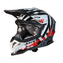 Шлем Just1 J39 Marshall White/Red/Black