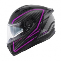 Шлем Kappa KV52 Kronos Black/Titanic/Purple/Carbon