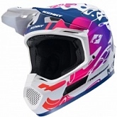 Шлем Kenny Racing Performance Ert Graphic White/Blue/Pink