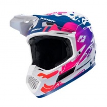 Шлем Kenny Racing Performance Graphic + Stain White/Pink/Purple