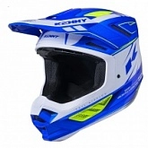 Шлем Kenny Racing Titanium Graphic Candy Blue/White