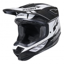 Шлем Kenny Racing Titanium Graphic Chamelelon Black/White