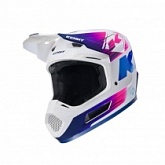 Шлем Kenny Racing Titanium Graphic Gradient White/Blue/Pink