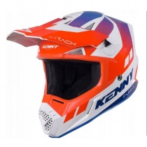 Шлем Kenny Racing Track Graphic Blast Patriot Blue/White/Red