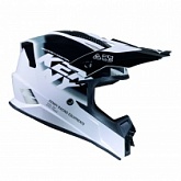 Шлем Kenny Racing Track Graphic Focus Black/White