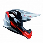 Шлем Kenny Racing Track Graphic Speed Red/Black/White