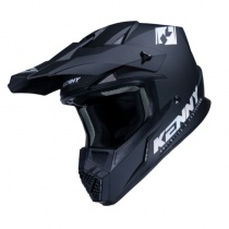 Шлем Kenny Racing Track Solid Black Matt