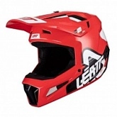 Шлем Leatt Moto 3.5 Junior Red + Мотоочки Leatt Vision 3.5 Black Clear Lens