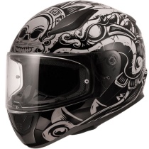 Шлем LS2 FF353 Rapid II Azteca Cool Grey/White