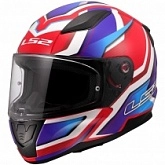 Шлем LS2 FF353 Rapid II Flitz White/Red/Blue