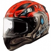 Шлем LS2 FF353 Rapid II Spox Hi-Vis Grey/Red