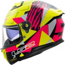 Шлем LS2 FF808 Stream II Tiger Yellow/Pink