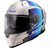 Шлем LS2 FF811 Vector II Freedom White/Silver