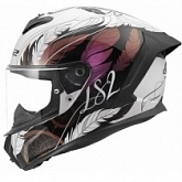 Шлем LS2 FF820 Rapid III Boho White/Black/Pink