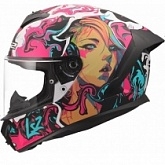 Шлем LS2 FF820 Rapid III Cyberg Black/Pink