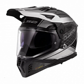 Шлем LS2 MX702 Pioneer 2 100TH Meridian Black/Grey