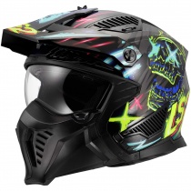 Шлем LS2 OF606 Drifter Rayz Black/Blue