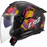 Шлем LS2 OF618 Verso II Wingz Black/Yellow