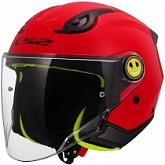 Шлем LS2 OF622 Funny II Solid Red
