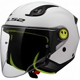 Шлем LS2 OF622 Funny II Solid White
