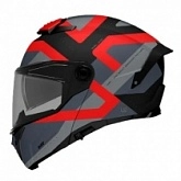 Шлем MT Atom 2 SV Dexter B15 Black/Grey/Red