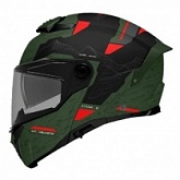 Шлем MT Atom 2 SV Highlands C6 Black/Green/Red