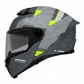 Шлем MT Atom 2 SV Highlands E2 Black/Grey/Yellow