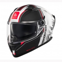 Шлем MT Braker SV Charm A1 Black/White