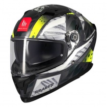 Шлем MT Braker SV Fury C6 Black/White/Yellow