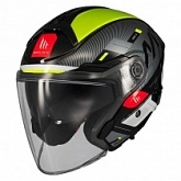 Шлем MT Cosmo SV Silence B3 Grey/Black/Yellow
