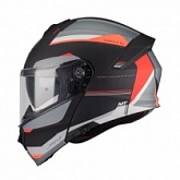 Шлем MT Genesis SV Raccoon B5 Black/Grey/Red