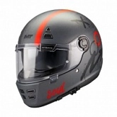Шлем MT Jarama SV Papercut Black/Red