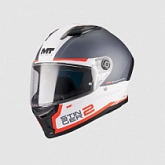 Шлем MT Stinger 2 Core A5 Black/White/Red