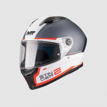 Шлем MT Stinger 2 Core A5 Black/White/Red
