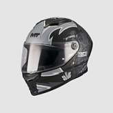 Шлем MT Stinger 2 Tagger B2 Black/Grey