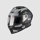 Шлем MT Stinger 2 Tagger B2 Black/Grey