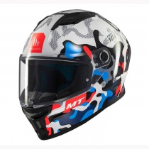 Шлем MT Stinger 2 Yozu A7 Grey/Black/Blue