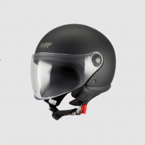 Шлем MT Street S Pure A1 Black Matt
