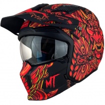 Шлем MT Streetfighter SV Hellish Red Matt