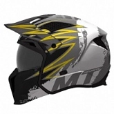 Шлем MT Streetfighter SV S Tackle B2 Grey/White/Yellow