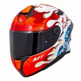 Шлем MT Targo S Yamanaka 2025 A5 Black/Red/Mix