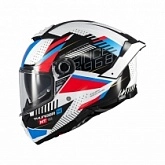 Шлем MT Thunder 4 SV Luminence A7 White/Black/Blue