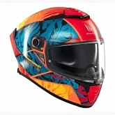 Шлем MT Thunder 4 SV Rainforest C4 Orange/Blue