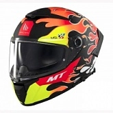 Шлем MT Thunder 4 SV Yamanaka 2024 B3 Red/Black