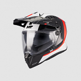 Шлем MT Track SV Nomad A15 Black/White/Red